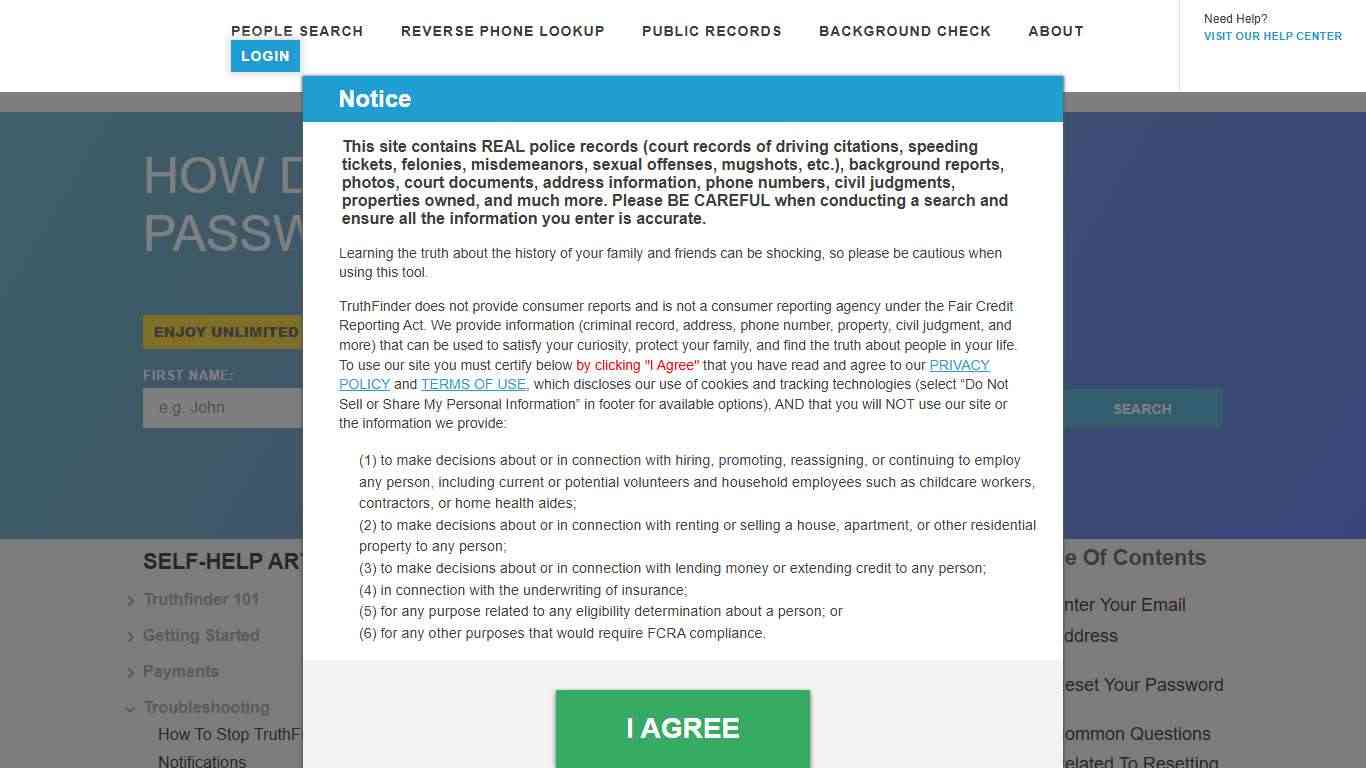 Forgot Your TruthFinder Password? Here's How to Reset It